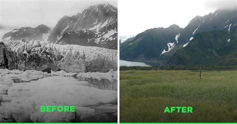 These Before And After Images Show The Shocking Effects Of Climate Change Across The World