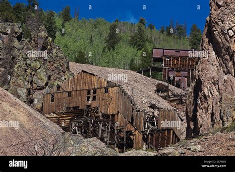 The Bachelor Mine In Creede Colorado Where Silver Was Mined Until 1985