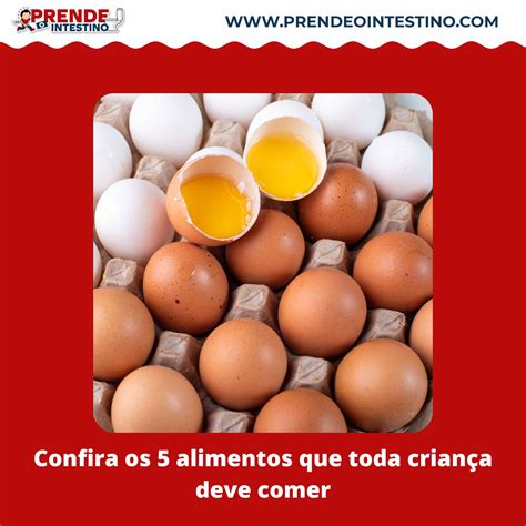 Confira os 5 alimentos que toda criança deve comer