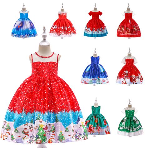 Girls Print Dress Princess Dress Cjdropshipping