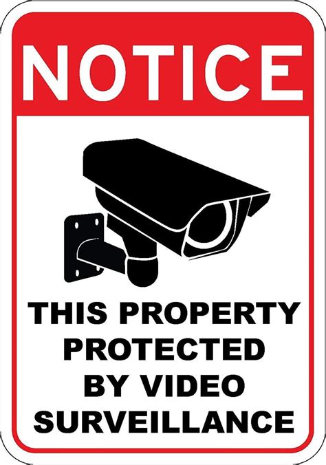 Smartsign Warning Cctv Security Hr Live Monitoring Recording