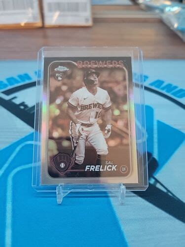 Topps Chrome Sal Frelick Rc Sepia Refractor Brewers Ebay