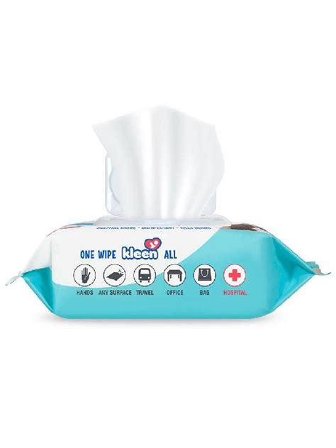 Kleenfant Fresh Scent Antibacterial Wipes S Edamama