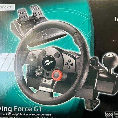 Logitech Driving Force Gt Racing Wheel Pedals W Original Box