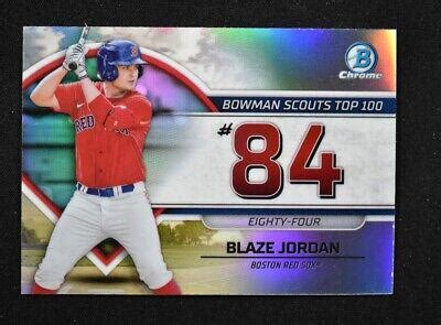 Blaze Jordan Ungraded 2023 Bowman Scouts Top 100