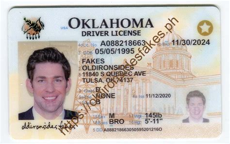 Oklahoma Driver License Ok Oldironsidesfakes Ph