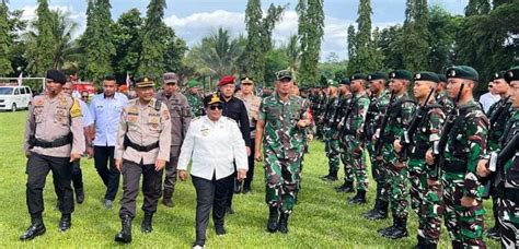 Peran Aktif Kodim 1705 Nabire Demi Terselenggaranya Apel Kesiap Siagaan