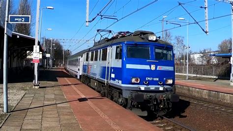 Poci Gi Pkp Intercity Na Stacji Gliwice Ab Dy Youtube