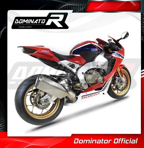 CBR 1000RR Exhaust Dekatalizator DECAT 2017 2019 DOMINATOR OFFICIAL