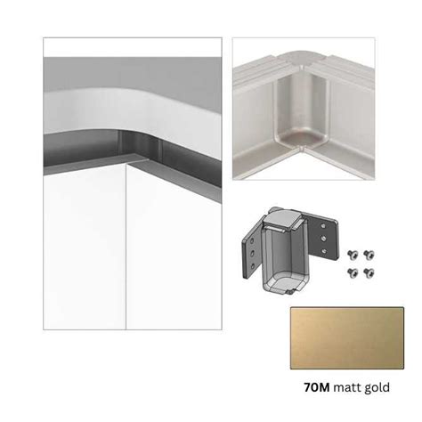 Rincomatic UNIGT19SINT9070M Interior Angle 90 Upper Traditional 19