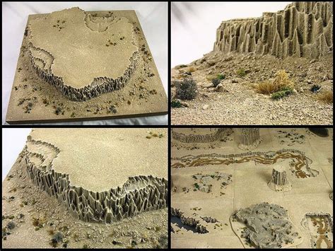 Desert Tables Desert Diorama Desert Table Wargaming Terrain