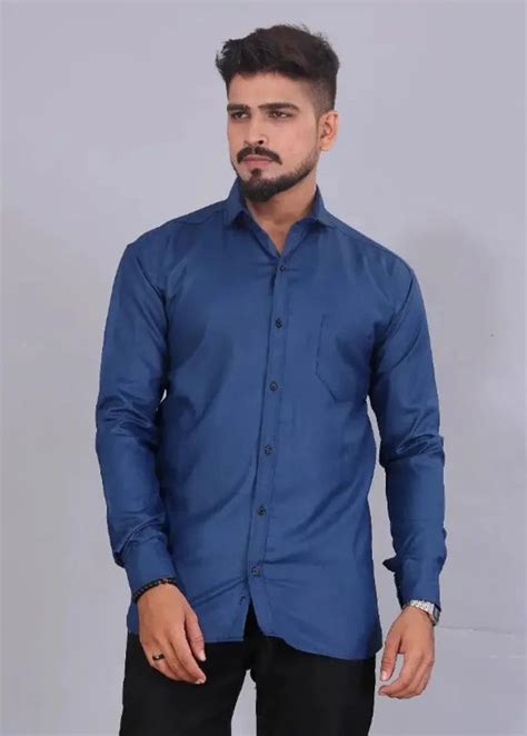 Classic Cotton Blend Solid Formal Shirts For Men At Rs 614 Tiruppur