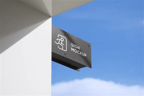 Signage on Building Free Mockup — Free Mockup World