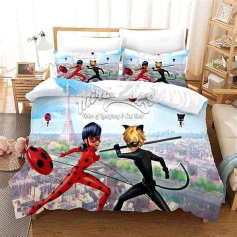 Housse De Couette Cool Dessin Anim Anime Personnage Parure De Lit En