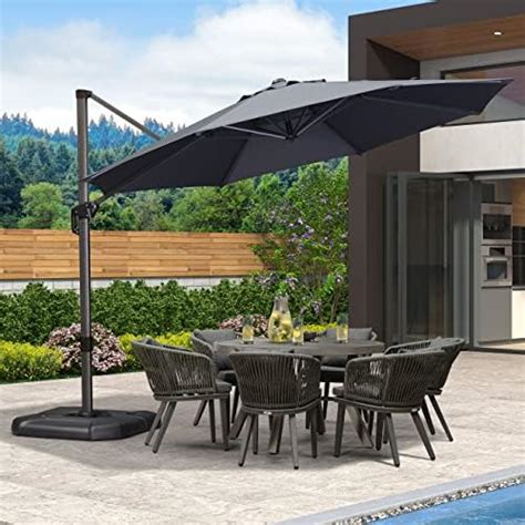 Amazon YITAHOME 11ft Patio Umbrella Outdoor Cantilever Umbrella