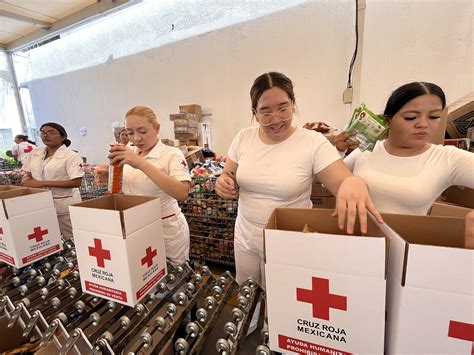 CRUZ ROJA JALISCO ENVÍA MÁS DE 6 MIL DESPENSAS A ACAPULCO