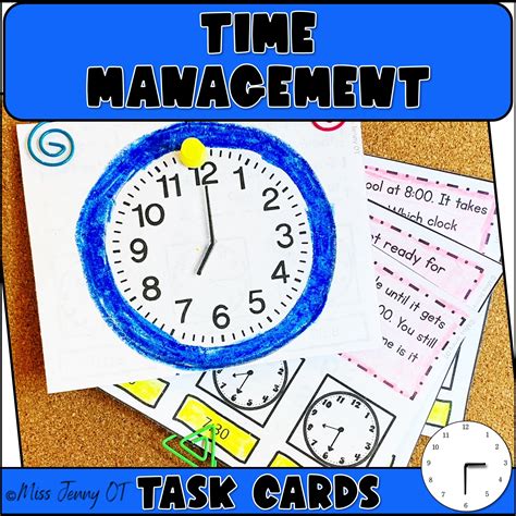 Time Management Skills for Kids - Miss Jenny OT