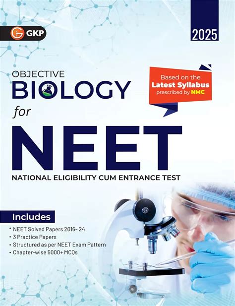 Buy Gkp Neet 2025 Objective Biology Guide Gkp