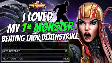 You Have Claw I Have Monster Lady Deathstrike Not Easy Solo Marvel Contest Of Champions