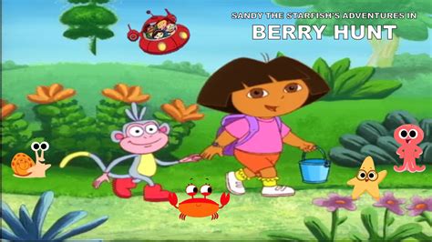 Sandy the Starfish's Adventures in Dora the Explorer: Berry Hunt ...