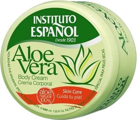 Instituto Español - 400ML - Vochtinbrengende Body Crème Aloe Vera ...