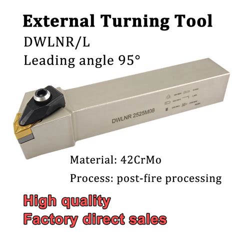 DWLNR DWLNL External Turning Tool Holder CNC Lathe Cutter DWLNR1616H08