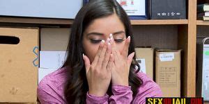 Emily Is Lied Down On Horny Officers Desk And Banged Like A Slut Porn Videos