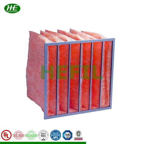 HVAC Air Handling Unit Synthetic Fiber Pocket Ahu Air Filter China