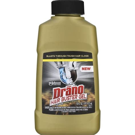 Drano Clog Remover Hair Buster Gel 16 Oz Instacart