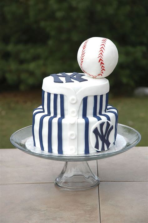 Grooms Nyy Cake Yankee Cake Yankees Birthday New York Yankees