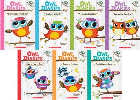 Owl Diaries 1 7 Cp By Rebecca Elliott New Paperback Lakeside Books