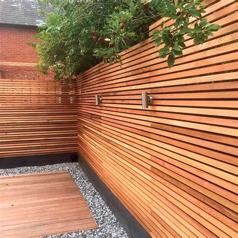 Western Red Cedar Screen Slats For Fencingcladdingtrellis 1 Bundle 1