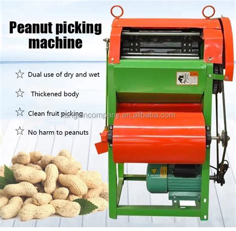 Easy Operation With Wheel Groundnut Picker Dry Peanut Picking Machine