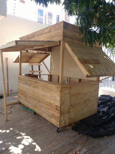 Madera Work Kiosk Design Cafe Shop Design Diy Outdoor Bar Outdoor