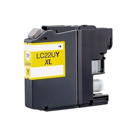 Tinta LC22U Amarillo Compatible Brother INKtintaytoner