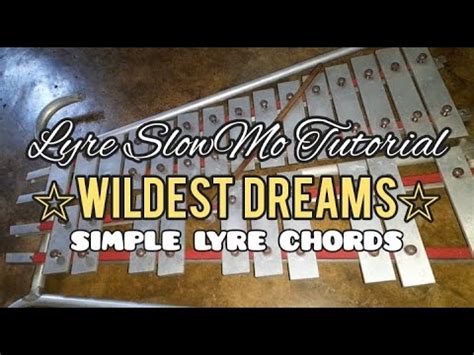 Wildest Dreams Lyre Playing Slowmo Tutorial Practice Simple Lyre