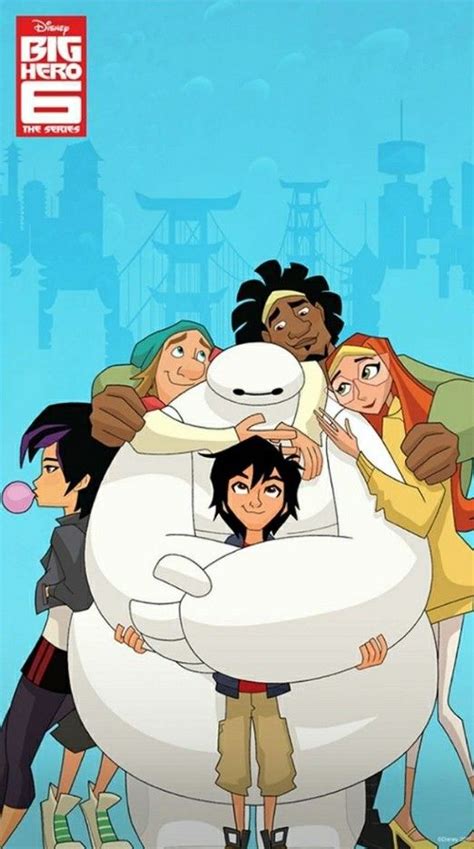 Hiro Hamada Baymax Honey Lemon Gogo Tomago Wasabi And Fred From Big