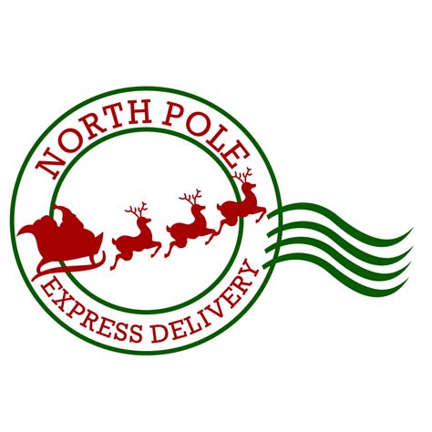 Free North Pole Express Delivery SVG - The SVG Station