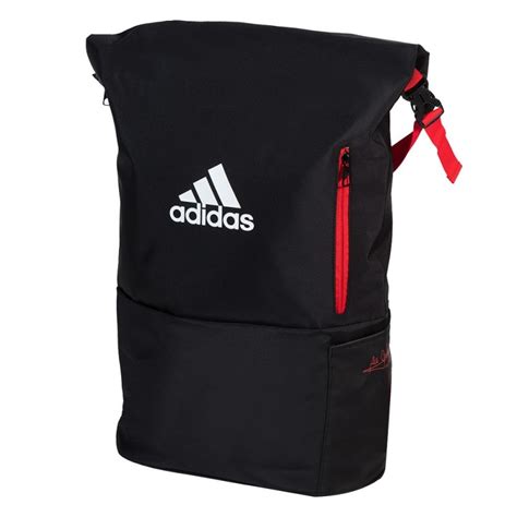 Adidas Multigame Backpack Black Red Backpack Zona De Padel