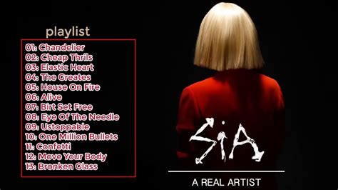 Sia Best Songs - Best Songs Of SIA - SIA Fukll Allbum