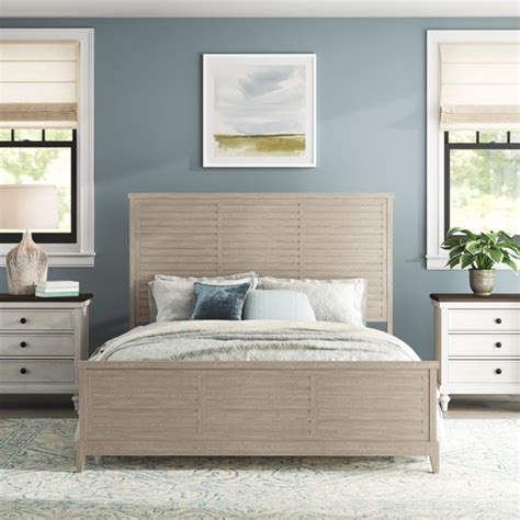 Birch Lane Framingham King Storage Panel Bed Wayfair Canada