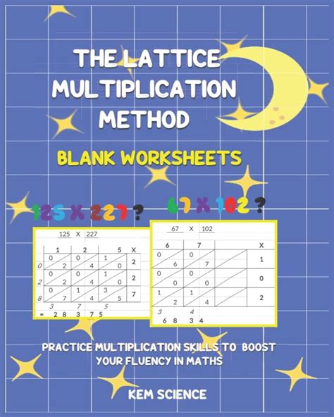 Free lattice method multiplication worksheet, Download Free lattice ...