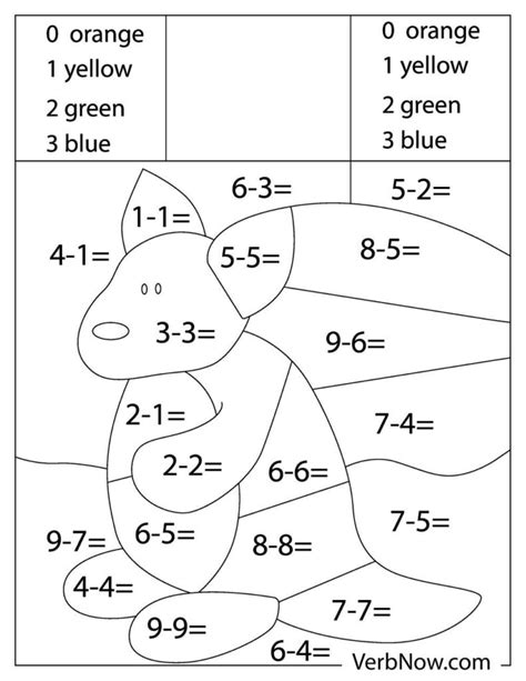 Free MATH Coloring Pages & Book for Download (Printable PDF) - VerbNow