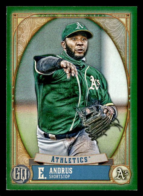 2021 Topps Gypsy Queen Green 160 Elvis Andrus For Sale Online EBay