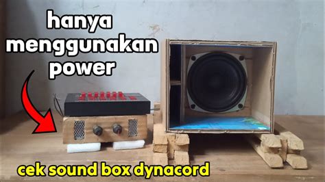 Cek Sound Box Dynacord Suaranya Sangat Mantabb Padahal Hanya