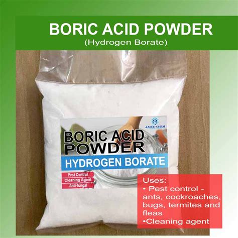 [jafed] Boric Acid Powder Hydrogen Borate For Pest Control Ants Cockroaches 1kg 2kgs 3kgs