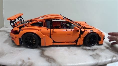 組裝心得 乐拼 Lepin Technics 20001 Porsche 911 Gt3 Rs Youtube