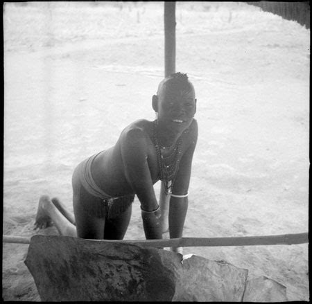 Mandari Woman Preparing Food 1998 97 442 From The Southern Sudan Project