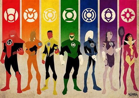 Green Lantern Dc Comics Sinestro Corps Larfleeze Star Sapphire