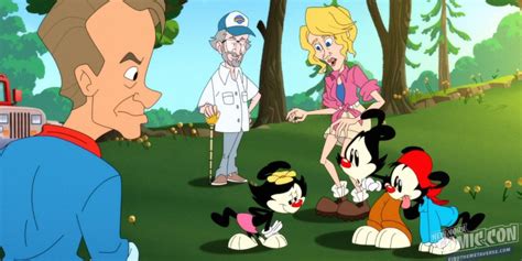 First Animaniacs Reboot Clip Features Steven Spielberg & Jurassic Park